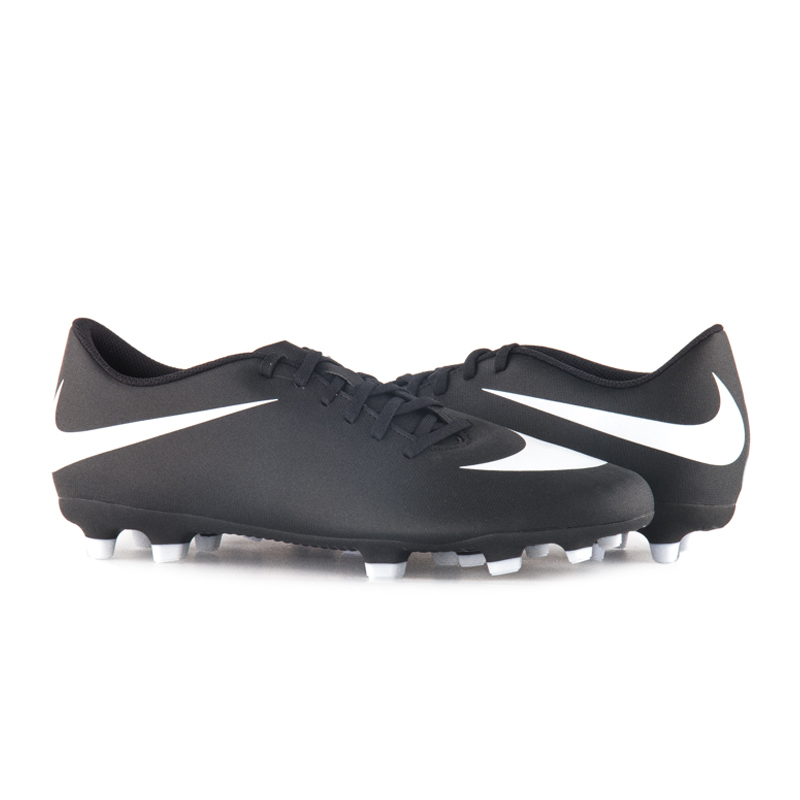 Бутси Nike BRAVATA II FG Унісекс р.47.5 Білий/Чорний