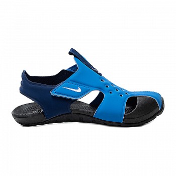 Тапочки Nike SUNRAY PROTECT 2 (PS) Хлопці (8-15) р.32 Чорний/Синій - фото 2