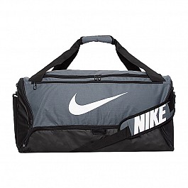 Сумка Nike NK BRSLA M DUFF - 9.0 (60L) Унісекс р.MISC Чорний/Сірий