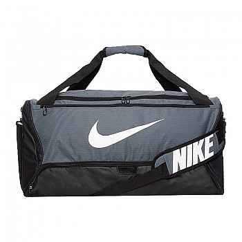 Сумка Nike NK BRSLA M DUFF - 9.0 (60L) Унісекс р.MISC Чорний/Сірий