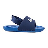 Тапочки Nike CHINELO KAWA SLIDE BT Хлопці (3-8) р.19.5 Білий/Синій