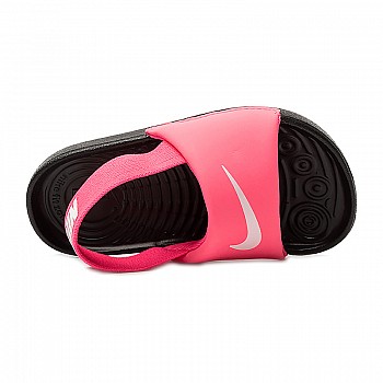 Тапочки Nike KAWA SLIDE (TD) Хлопці (3-8) р.27 Комбінований/Рожевий - фото 2