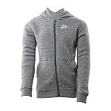 Кофта Nike B NSW HOODIE FZ CLUB Хлопці (8-15) р.XS