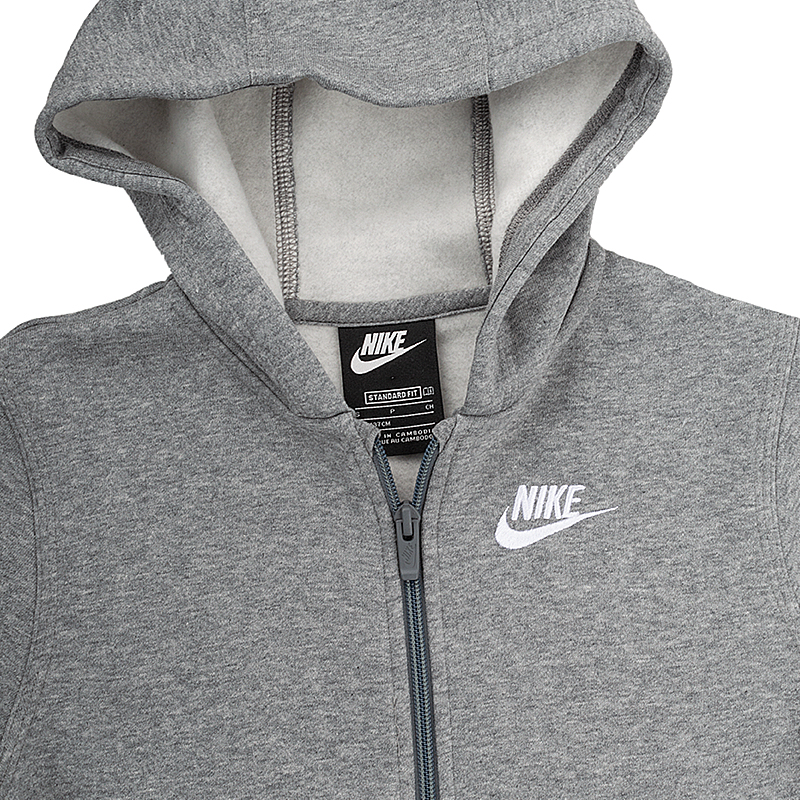 Кофта Nike B NSW HOODIE FZ CLUB Хлопці (8-15) р.XS