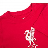 Футболка Nike LFC B NK TEE EVERGREEN CREST Хлопці (8-15) р.S Червоний