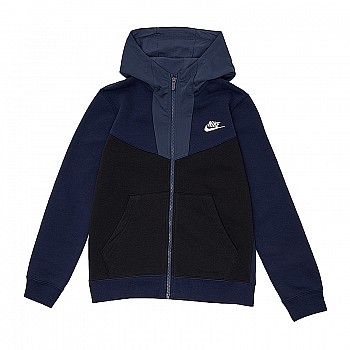 Кофта Nike B NSW HYBRID FLC FZ HOODIE BB Хлопчик (8-15) р.XL