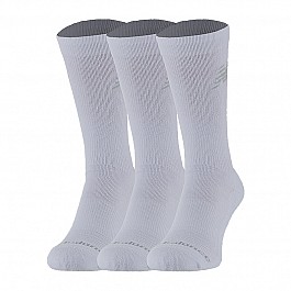 Шкарпетки New Balance Prf Cotton Cush Crew 3 Pair Унісекс р.39-42 Сірий/Білий