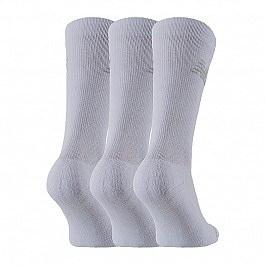 Шкарпетки New Balance Prf Cotton Cush Crew 3 Pair Унісекс р.39-42 Сірий/Білий
