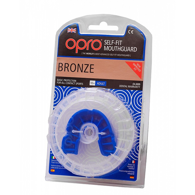 Капа OPRO Bronze Blue фото товара