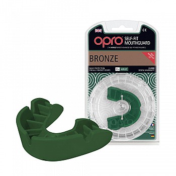 Капа OPRO Bronze Green 