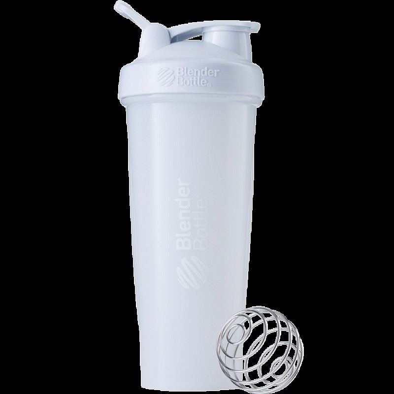 Спортивный шейкер BlenderBottle Classic Loop 940ml White (ORIGINAL) фото товара