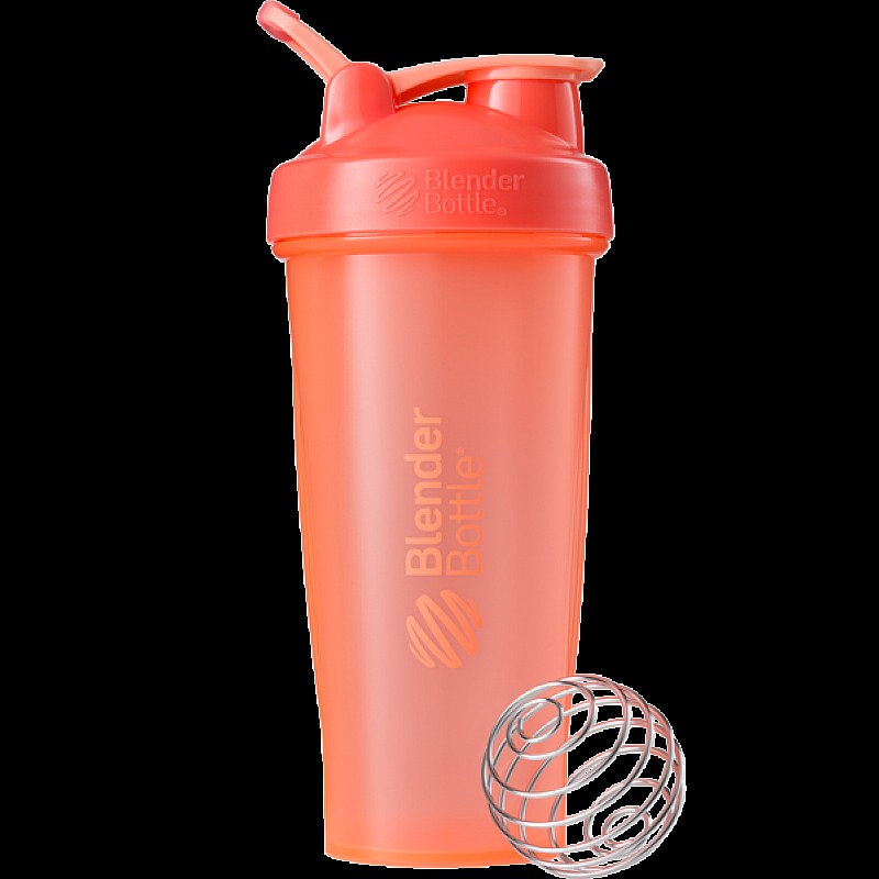 Спортивный шейкер BlenderBottle Classic Loop 820ml Coral (ORIGINAL) фото товара