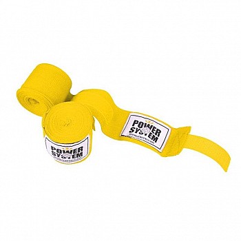 Бинты для бокса Power System PS - 3404 Yellow