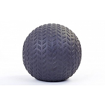 Мяч SlamBall для кросфита и фитнеса Power System PS-4116 10кг рифленый - фото 2