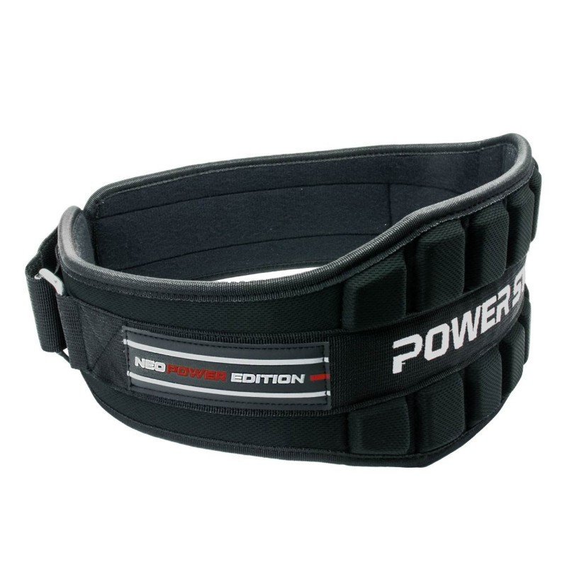 Пояс неопреновый для тяжелой атлетики Power System Neo Power PS-3230 Black/Red L фото товару