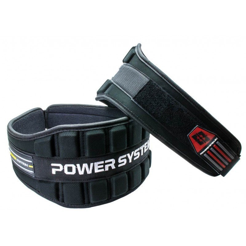 Пояс неопреновый для тяжелой атлетики Power System Neo Power PS-3230 Black/Yellow L фото товару