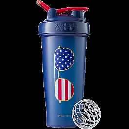 Спортивный шейкер BlenderBottle Classic Loop 820ml Special Edition Freedom Blue (ORIGINAL)