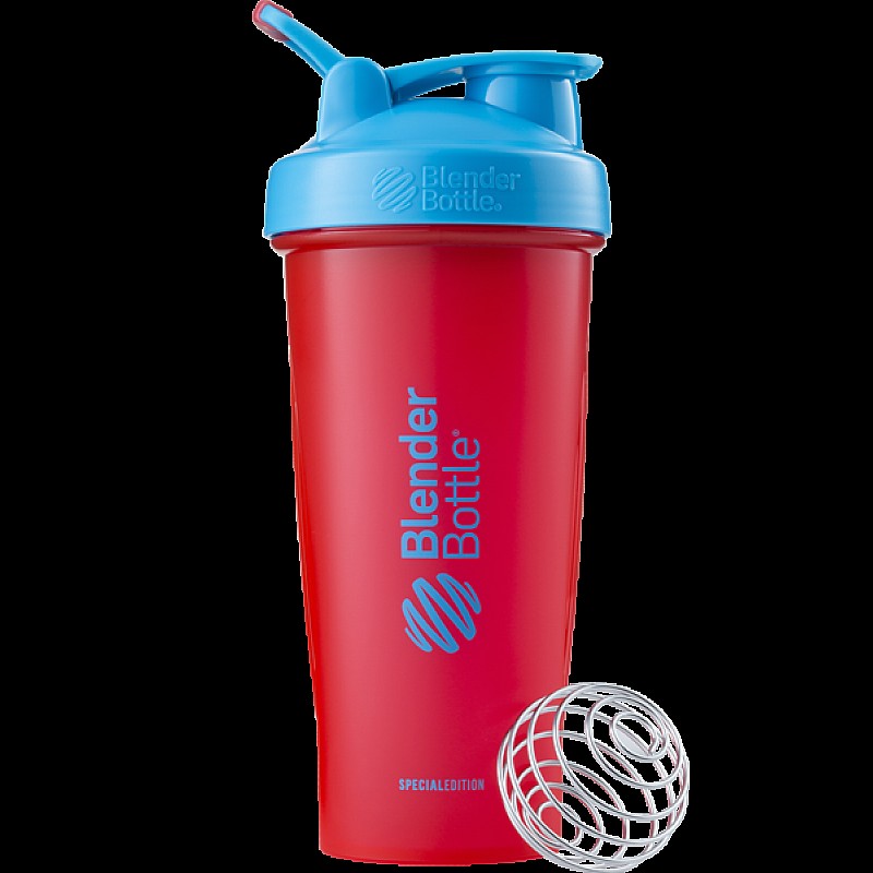 Спортивный шейкер BlenderBottle Classic Loop 820ml Special Edition Sonic Red/Blue (ORIGINAL) фото товара