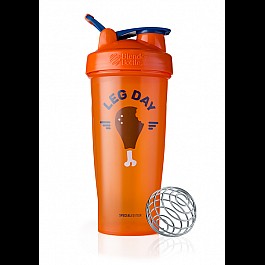 Спортивный шейкер BlenderBottle Classic Loop 820ml Special Edition Leg Day Orange (ORIGINAL)