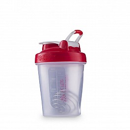 Спортивный шейкер BlenderBottle Classic Loop 590ml Clear/Red (ORIGINAL)