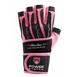 Перчатки для фитнеса и тяжелой атлетики женские Power System Fitness Chica PS-2710 M Pink