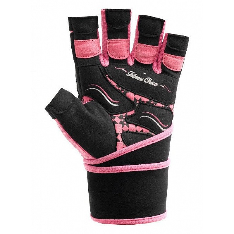 Перчатки для фитнеса и тяжелой атлетики женские Power System Fitness Chica PS-2710 M Pink фото товара