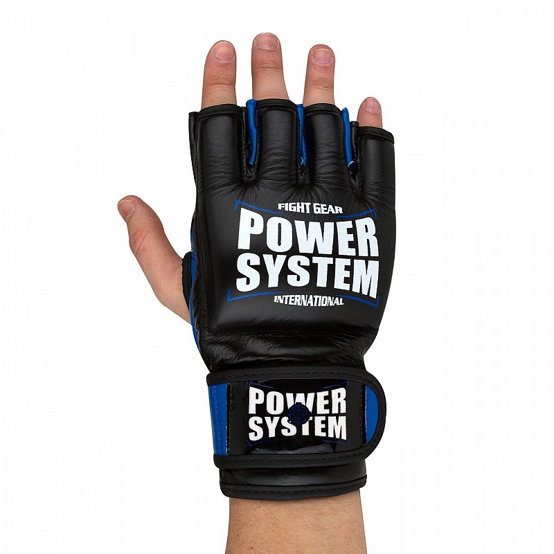 Перчатки для ММА Power System PS 5010 Katame Evo S/M Black/Blue фото товару