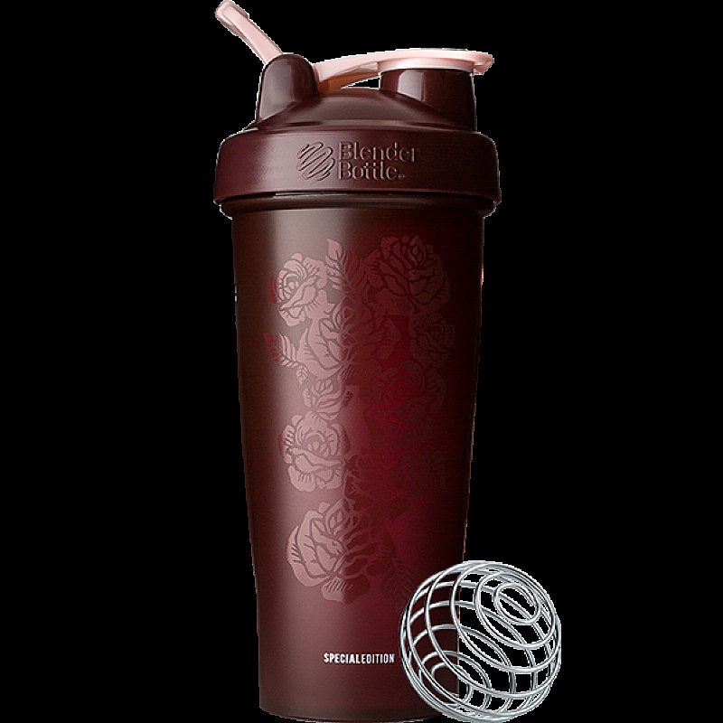 Шейкер спортивный BlenderBottle Classic Loop 28oz/820ml Spec Edition Amour Roses (ORIGINAL) фото товара