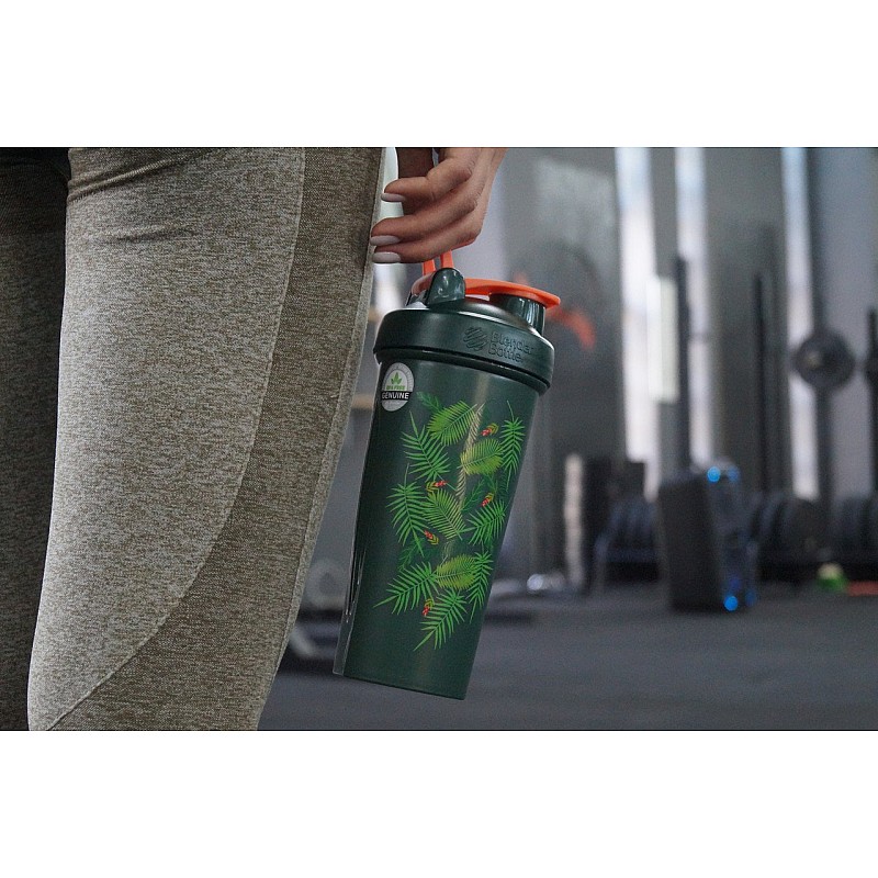 Спортивный шейкер BlenderBottle Classic Loop 820ml Special Edition Green-Coral  (ORIGINAL) фото товару