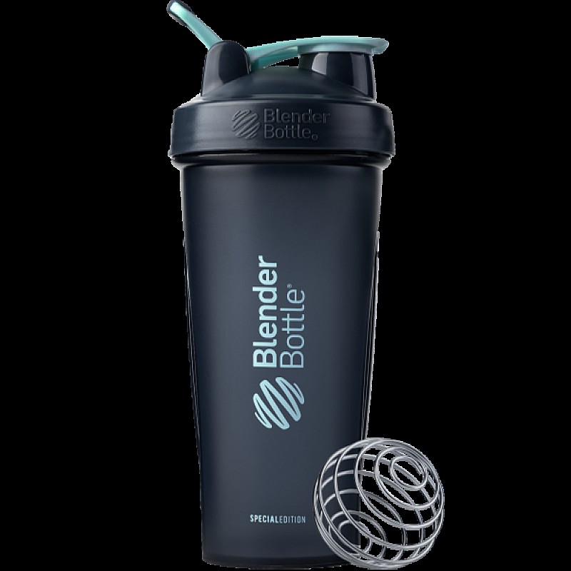 Спортивный шейкер BlenderBottle Classic Loop 820ml Special Edition Glacier Black/Agua (ORIGINAL) фото товара