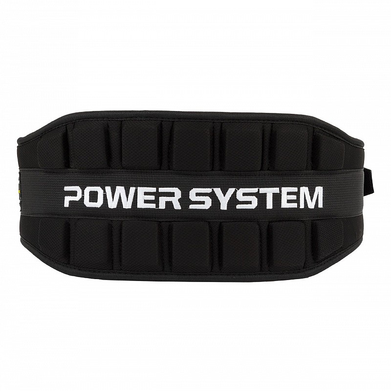 Пояс неопреновый для тяжелой атлетики Power System Neo Power PS-3230 Black/Yellow S фото товару