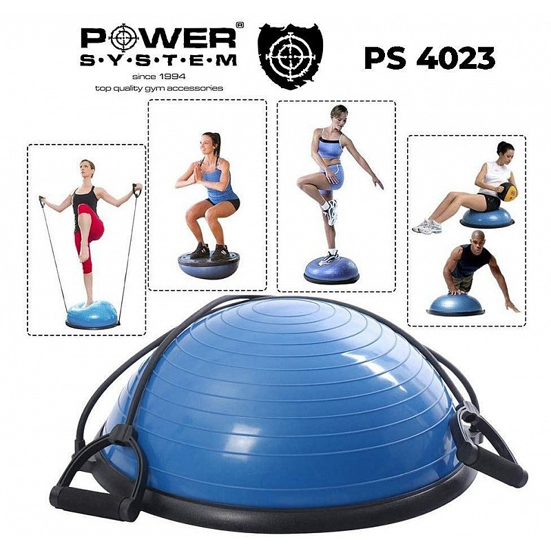 Балансировочная платформа Power System Balance Ball Set PS-4023 Blue фото товара