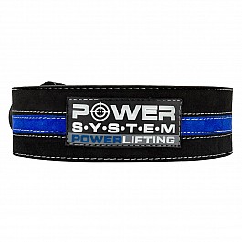 Пояс для пауэрлифтинга Power System Power Lifting PS-3800 XXL Black/Blue