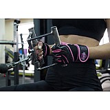 Перчатки для фитнеса и тяжелой атлетики женские Power System Fitness Chica PS-2710 M Pink фото товара