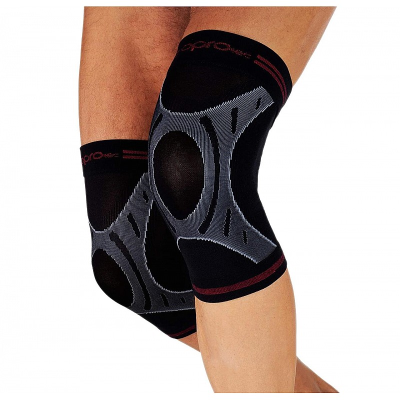 Наколенник спортивный OPROtec Knee Sleeve TEC5736-SM Черный S фото товара