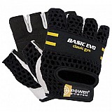 Перчатки для фитнеса и тяжелой атлетики Power System Basic EVO PS-2100 M Black/Yellow Line фото товару
