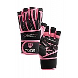 Перчатки для фитнеса и тяжелой атлетики женские Power System Fitness Chica PS-2710 M Pink фото товара