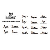 Массажный ролик для фитнеса и аэробики  Power System Fitness Roller PS-4074 Blue (45*15) фото товара