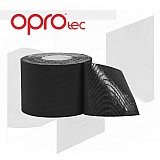 Кинезиологический тейп OPROtec Kinesiology Tape TEC57541 черный 5cм*5м фото товара