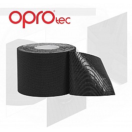 Кинезиологический тейп OPROtec Kinesiology Tape TEC57541 черный 5cм*5м