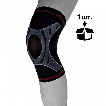 Наколенник спортивный OPROtec Knee Sleeve TEC5736-XL Черный  XL