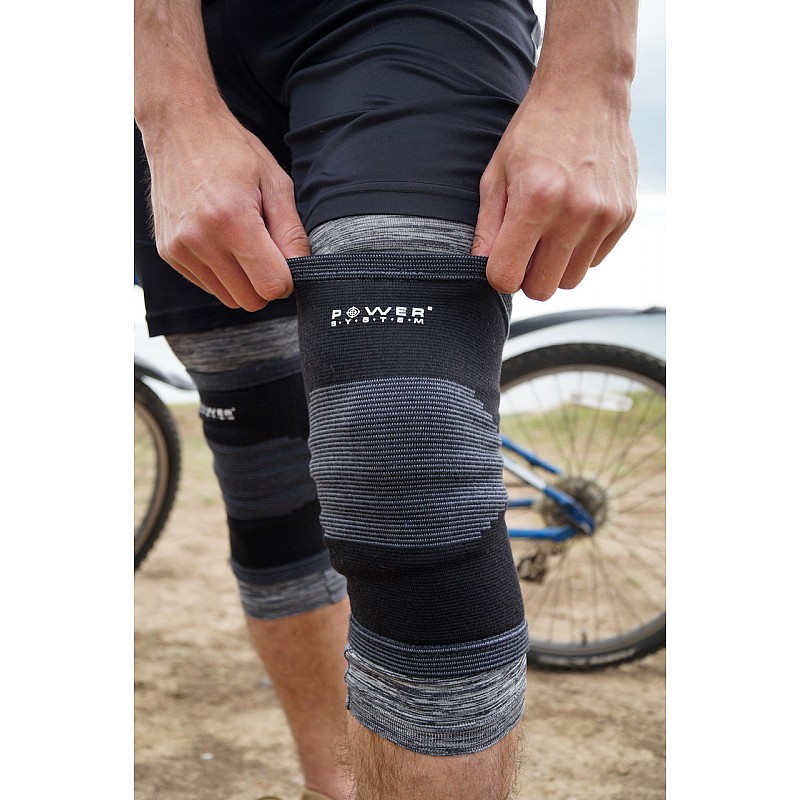 Наколенники Power System Knee Support PS-6002 M Black/Grey фото товара