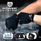 Перчатки для фитнеса и тяжелой атлетики Power System Basic EVO PS-2100 L Black/Red Line фото товару