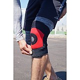 Наколенник Power System Neo Knee Support PS-6012 M Black/Red фото товара