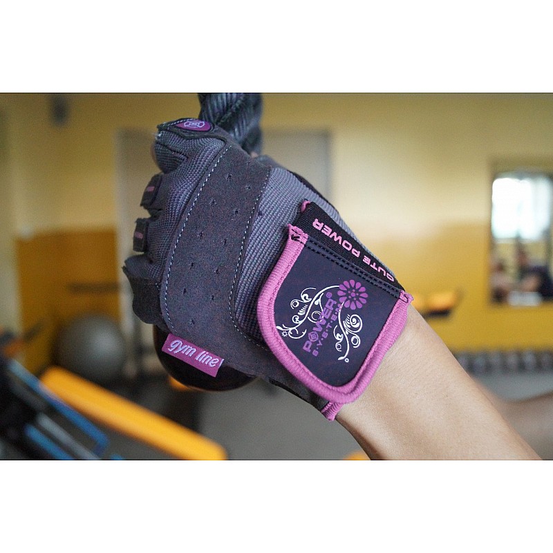 Перчатки для фитнеса и тяжелой атлетики Power System Cute Power PS-2560 женские L Pink фото товару