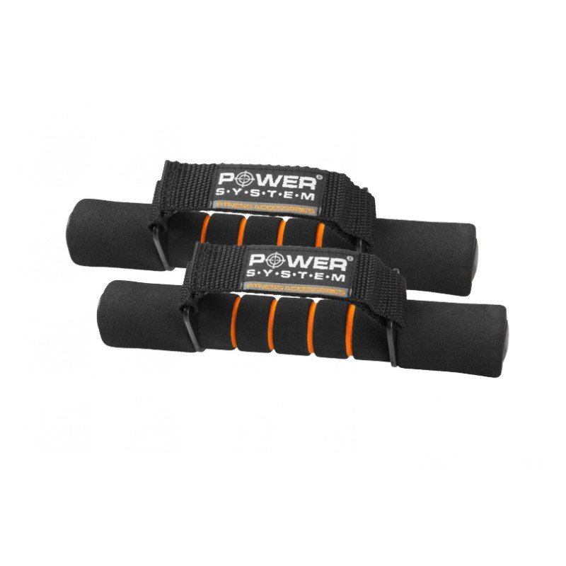 Гантели для фитнеса и аэробики в неопрене Power System Fitness Dumbells 1 kg PS-4010 ( 2шт ) фото товара