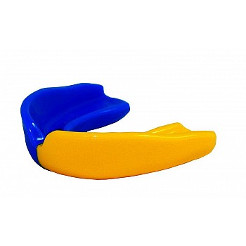 Капа боксерська PowerPlay 3311 SR Синьо-Жовта