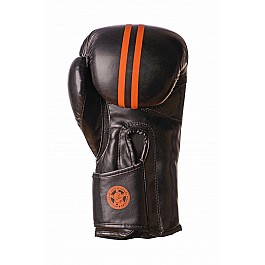 Боксерські рукавиці PowerPlay 3016 Чорно-Оранжеві 8 унцій