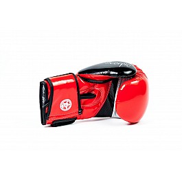Боксерські рукавиці PowerPlay 3007 Червоні карбон 8 унцій