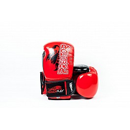 Боксерські рукавиці PowerPlay 3007 Червоні карбон 8 унцій